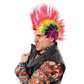 Multicoloured - Front - Bristol Novelty Mens Mohican Wig
