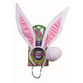 Pink-White - Front - Forum Novelties Unisex Adult Jumbo Animal Bunny Costume Accessory