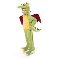 Green-Yellow-Red - Front - Bristol Novelty Childrens-Kids Dragon Costume