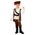 White-Brown - Front - Bristol Novelty Childrens-Kids Pirate Costume