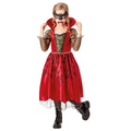 Red-Black - Front - Rubies Girls Deluxe Vampiress Costume Dress