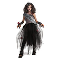 Black-Grey - Front - Rubies Girls Prom Queen Gothic Costume