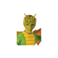 Green - Side - Rubies Childrens-Kids Deluxe Dragon Costume Set