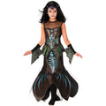 Black-Blue - Front - Bristol Novelty Girls Mermaid Halloween Costume
