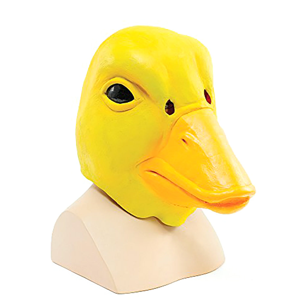 Yellow - Back - Bristol Novelty Unisex Adults Rubber Duck Mask