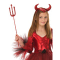 Red - Back - Bristol Novelty Girls Devil Halloween Costume