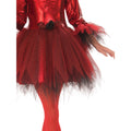 Red - Side - Bristol Novelty Girls Devil Halloween Costume
