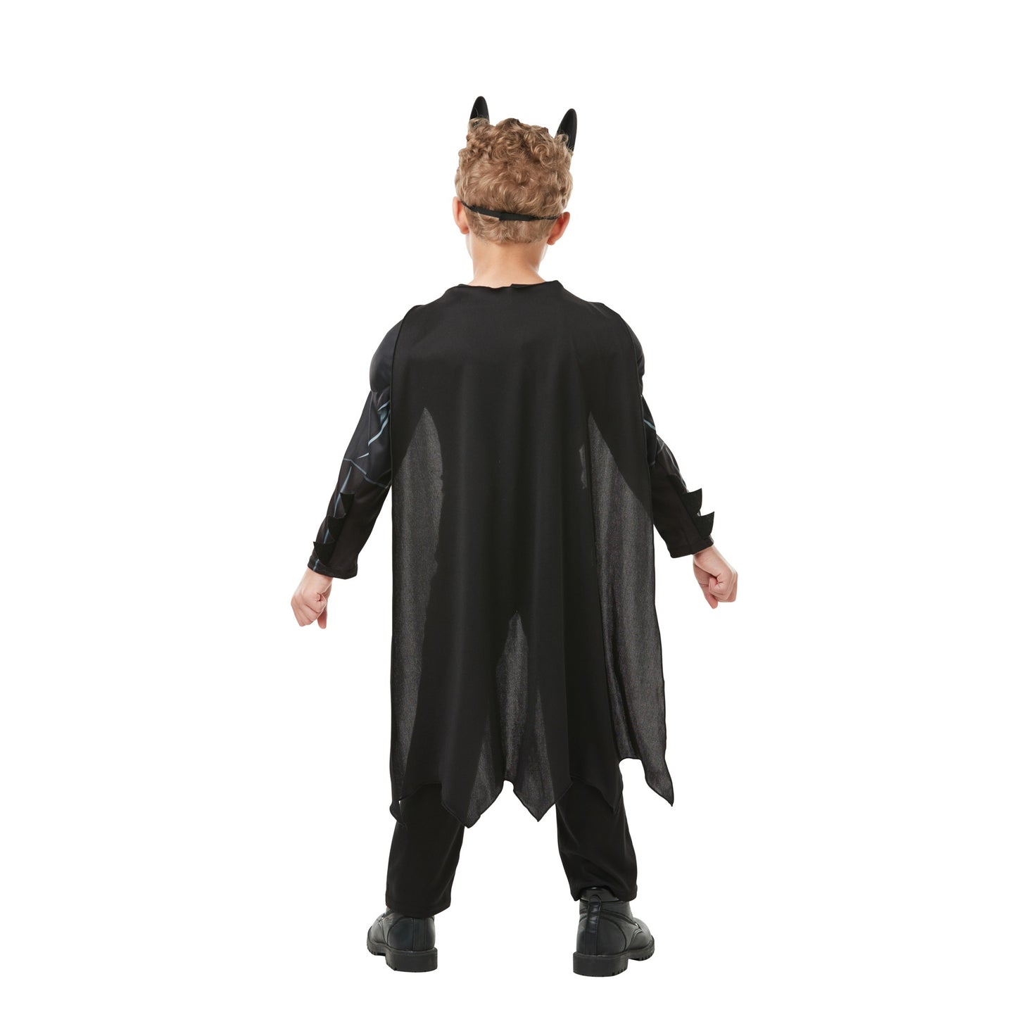 Black-Gold - Back - Batman Boys Core Costume Set