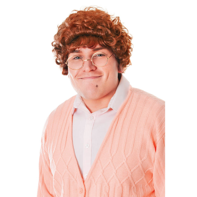 Brown - Front - Bristol Novelty Unisex Curly Mop Wig
