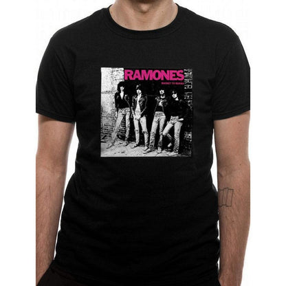 Black - Front - Ramones Unisex Adult Rocket To Russia T-Shirt