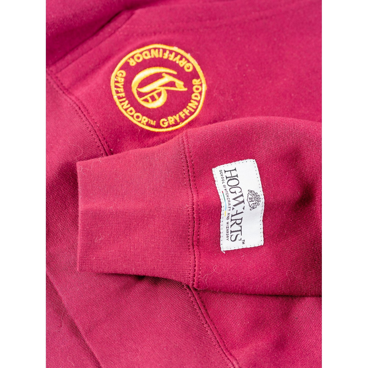 Burgundy - Lifestyle - Harry Potter Unisex Adult Deluxe Gryffindor Hoodie