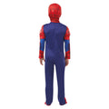 Red-Blue - Back - Spider-Man Boys Deluxe Muscles Costume