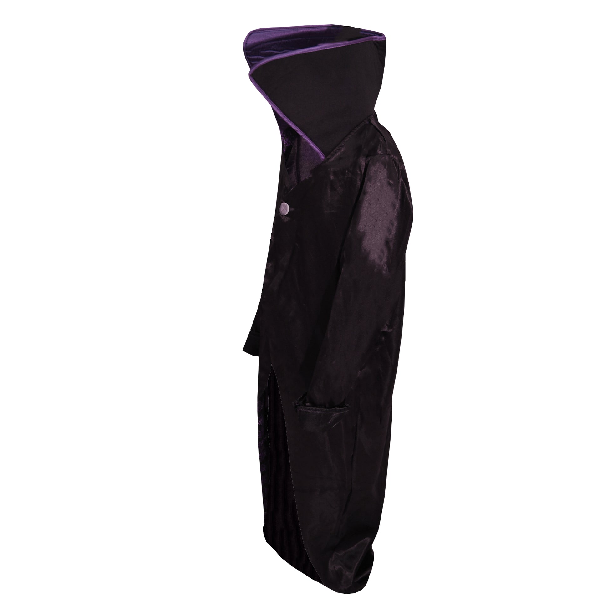 Black-Purple - Side - Minions Childrens-Kids Dracula Costume