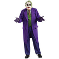 Purple-Green - Front - Batman: The Dark Knight Mens Deluxe The Joker Costume