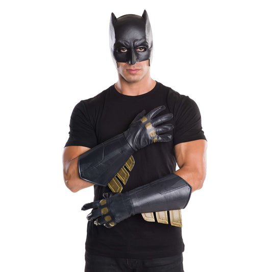 Black - Front - Batman Mens Gauntlet Glove