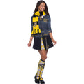 Yellow-Black - Side - Harry Potter Deluxe Hufflepuff Scarf