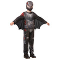 Black-Grey - Front - How To Train Your Dragon Boys Deluxe Hiccup Battlesuit Costume