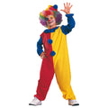 Blue-Yellow-Red - Front - Bristol Novelty Childrens-Kids Clown Costume