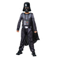 Black - Front - Star Wars: Obi-Wan Kenobi Boys Darth Vader Costume
