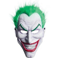 White-Green-Red - Front - The Joker Unisex Adult Mask