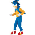 Blue-Yellow-Red - Front - Sonic The Hedgehog Childrens-Kids Costume