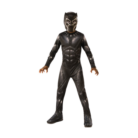 Black - Front - Black Panther Boys Costume