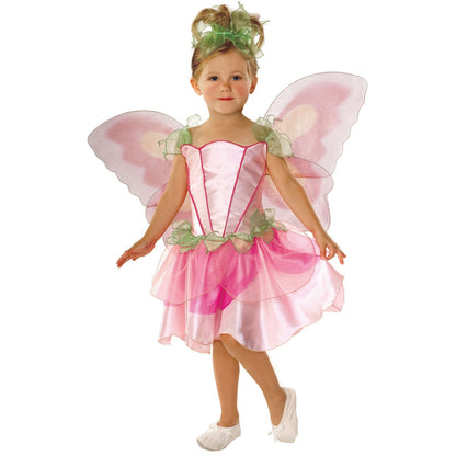 Pink - Front - Bristol Novelty Girls Fairy Costume