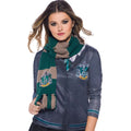 Green-Grey - Front - Harry Potter Deluxe Slytherin Scarf