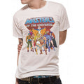 White - Back - Masters Of The Universe Mens Group Logo T-Shirt