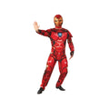Red - Front - Iron Man Boys Deluxe Refresh Costume