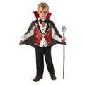 Black-Red - Front - Bristol Novelty Childrens-Kids Dracula Costume