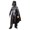 Black - Front - Star Wars: Obi-Wan Kenobi Boys DLX Darth Vader Costume