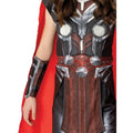 Red-Black-Silver - Back - Thor: Love And Thunder Girls Costume