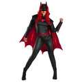 Red-Black - Front - Batman Womens-Ladies Batwoman Costume