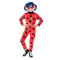Red-Black - Front - Miraculous Lady Bug Childrens-Kids Costume