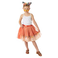 Orange - Front - Bristol Novelty Childrens-Kids Fox Tutu Skirt Set