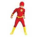 Red - Front - The Flash Childrens-Kids Deluxe Costume