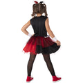 Red-Black-White - Back - Harley Quinn Girls Costume
