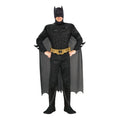 Black - Side - Batman Mens Deluxe Costume
