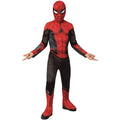 Red-Black - Front - Spider-Man: No Way Home Boys Costume