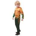 Gold-Green - Front - Aquaman Childrens-Kids Costume