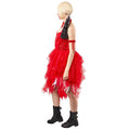 Red - Back - Suicide Squad Womens-Ladies Harley Quinn Costume Dress Set