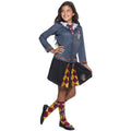 Black-Claret Red-Yellow - Back - Harry Potter Childrens-Kids Gryffindor Skirt