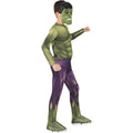 Green-Purple - Side - Hulk Childrens-Kids Costume