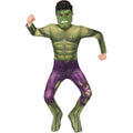 Green-Purple - Front - Hulk Childrens-Kids Costume