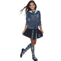 Green-Grey - Back - Harry Potter Childrens-Kids Slytherin Costume Top