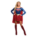 Red-Blue - Front - Supergirl Womens-Ladies Costume