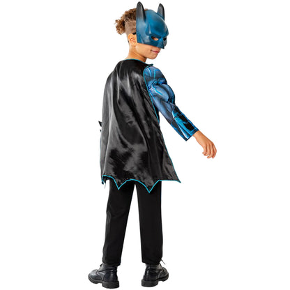 Blue - Back - Batman Boys Bat-Tec Costume