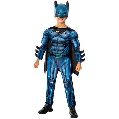 Blue - Front - Batman Boys Bat-Tec Costume