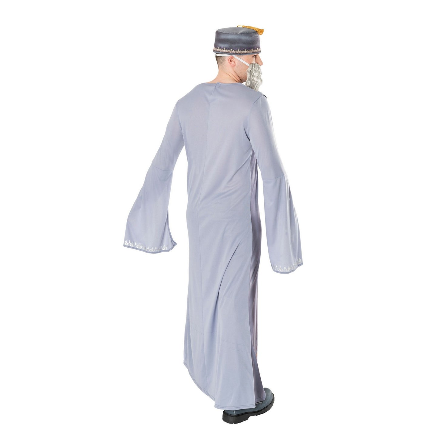 Silver - Back - Harry Potter Unisex Adult Dumbledore Costume